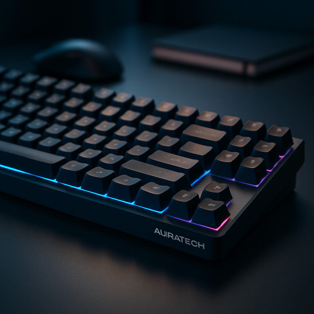 NovaType keyboard in modern workspace